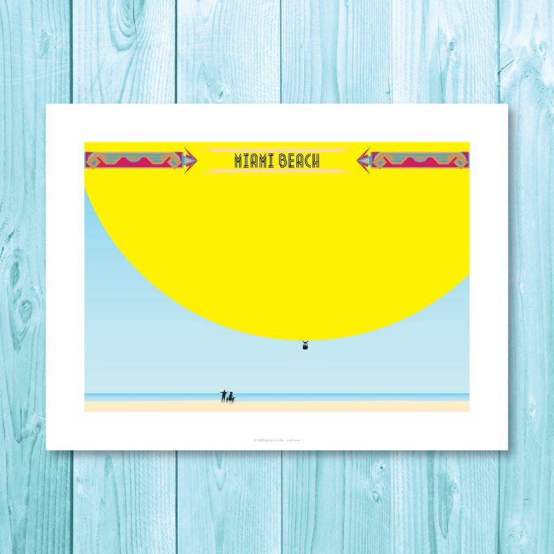 Hot Air Balloon Poster